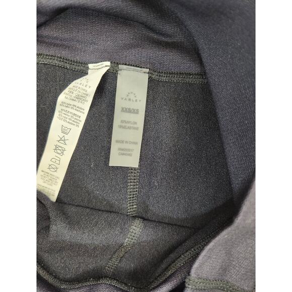 Varley Ombre Leggings Womens XXS XS Blue Black Mid Rise - Picture 8 of 9